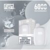 Flum Pebble 6000 Puffs - Clear