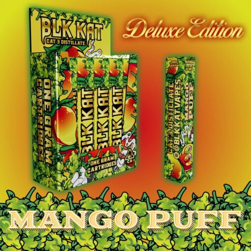 Blk Kat Carts - Mango Puff 1G