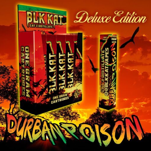 Blk Kat Carts - Durban Poison 1G