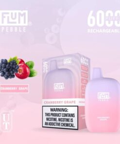 Flum Pebble 6000 Puffs - Cranberry Grape