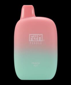 Flum Pebble 6000 Puffs - Peach Icy