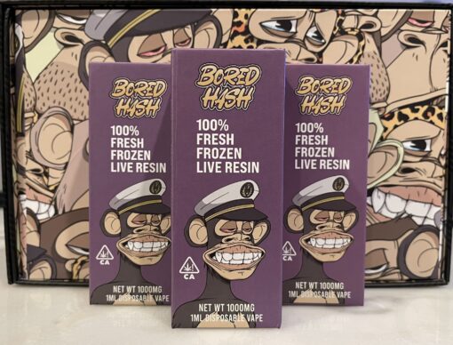 Bored Hash Live Resin Disposable