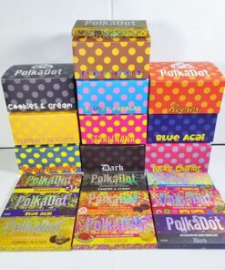 Polkadot Edible Mushrooms​ Chocolate Bar